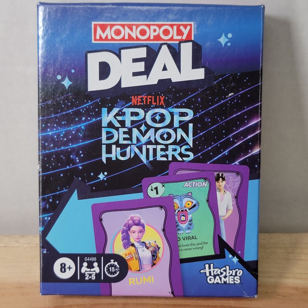 Netflix K-Pop Demon Hunters Monopoly